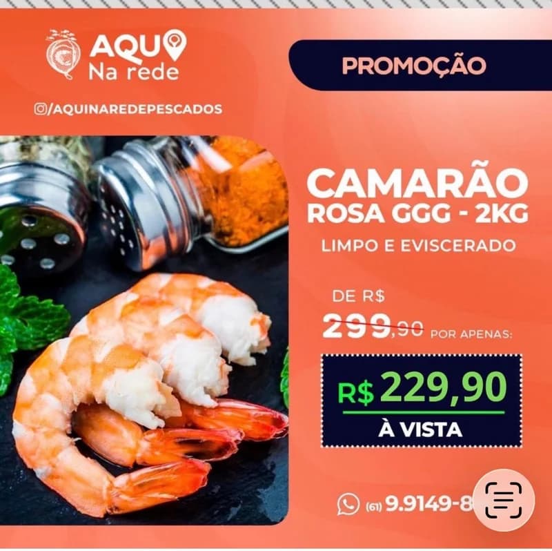 Camarão Rosa GGG
