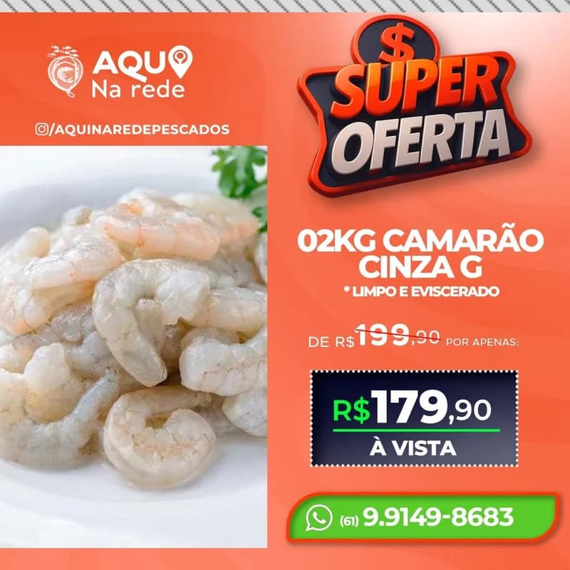 Camarão Cinza G